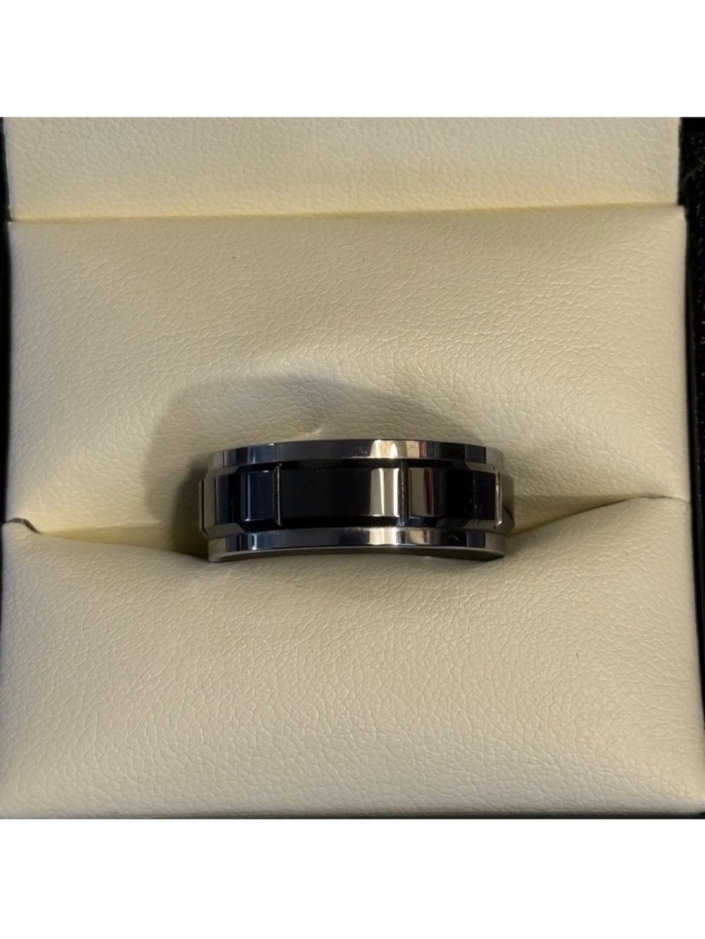 Triton Tungsten Ring Comfort Fit TC850 Ceramic